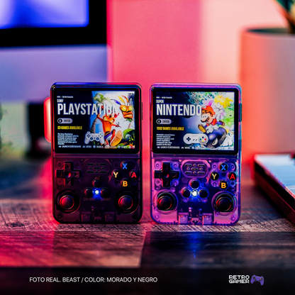 RetroGamer® BEAST. Portable video game console.