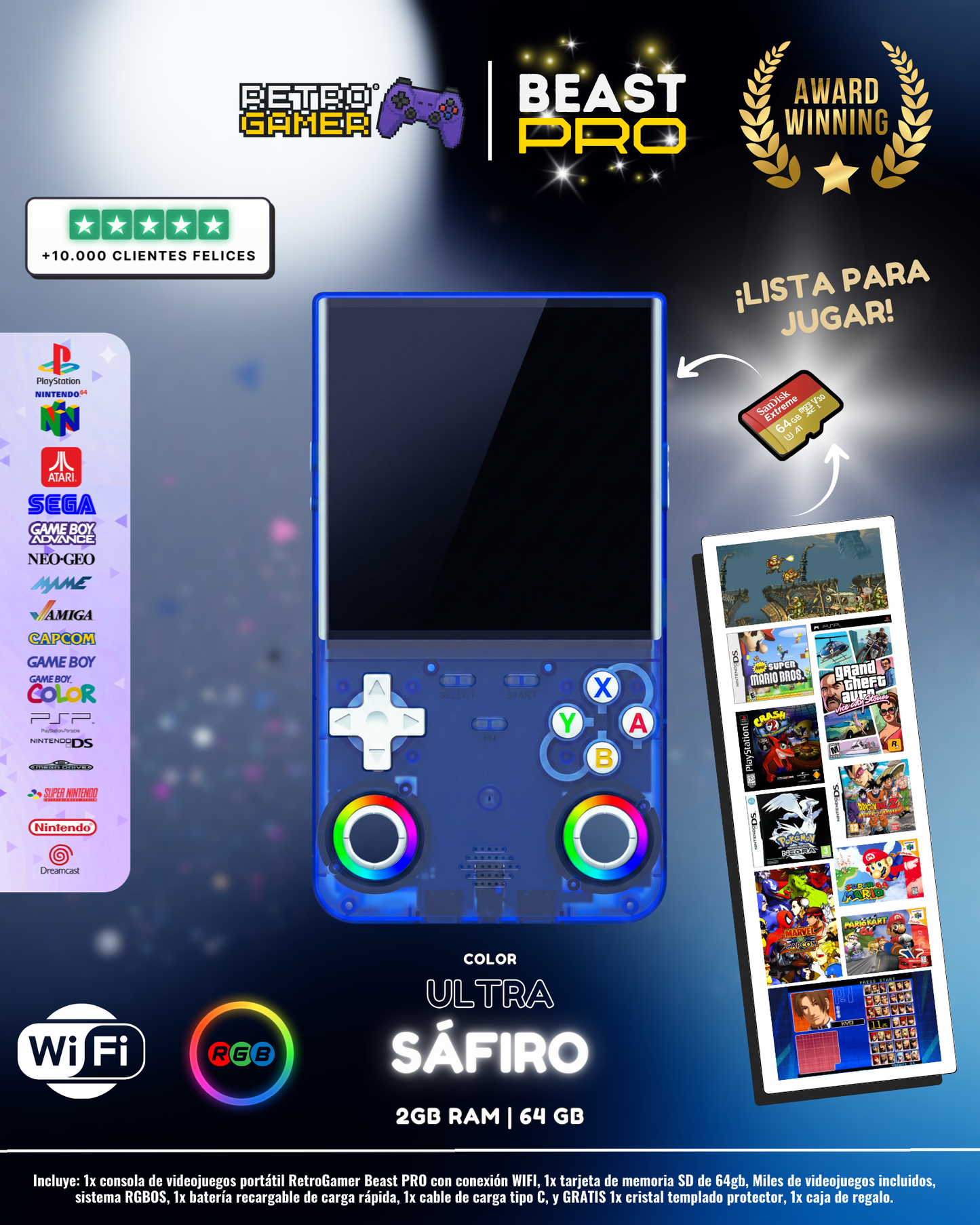 RetroGamer™ Beast® PRO (PRE ORDEN SALE) - RetroGamer™